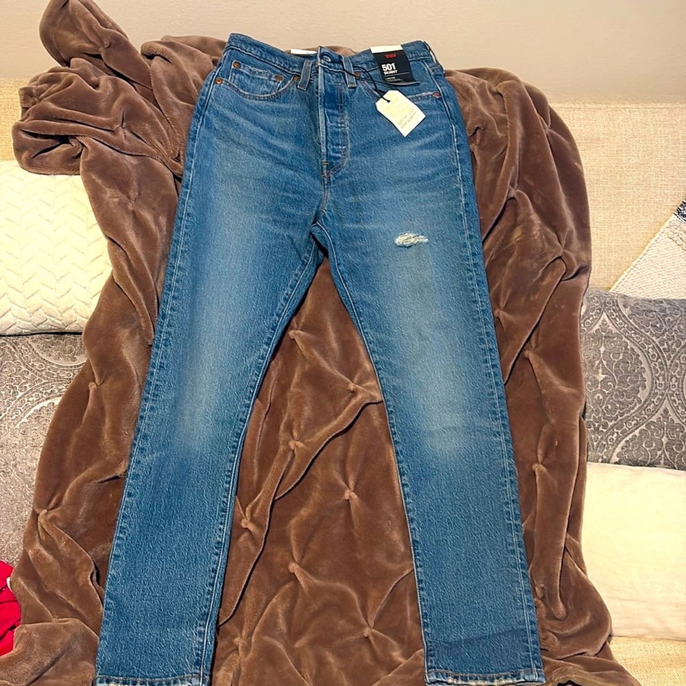 Classic and iconic Levi’s skinny 501s